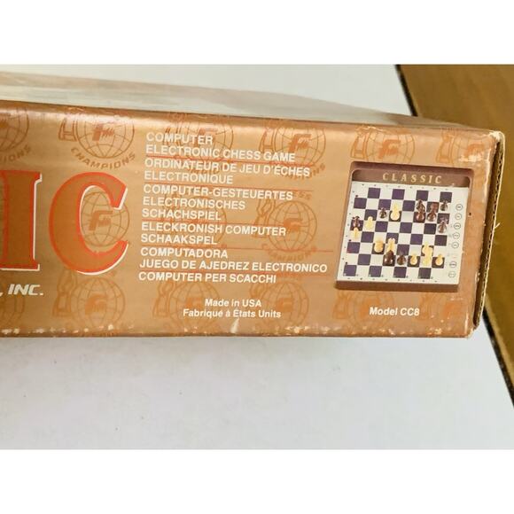 Fidelity The Classic Electronic Computer Sensory Chess Game Model CC8 Untested - Picture 8 of 10